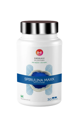 Health Platter Spirulina Maxx - Phycocyanin Capsules + Aged Black Garlic Capsules