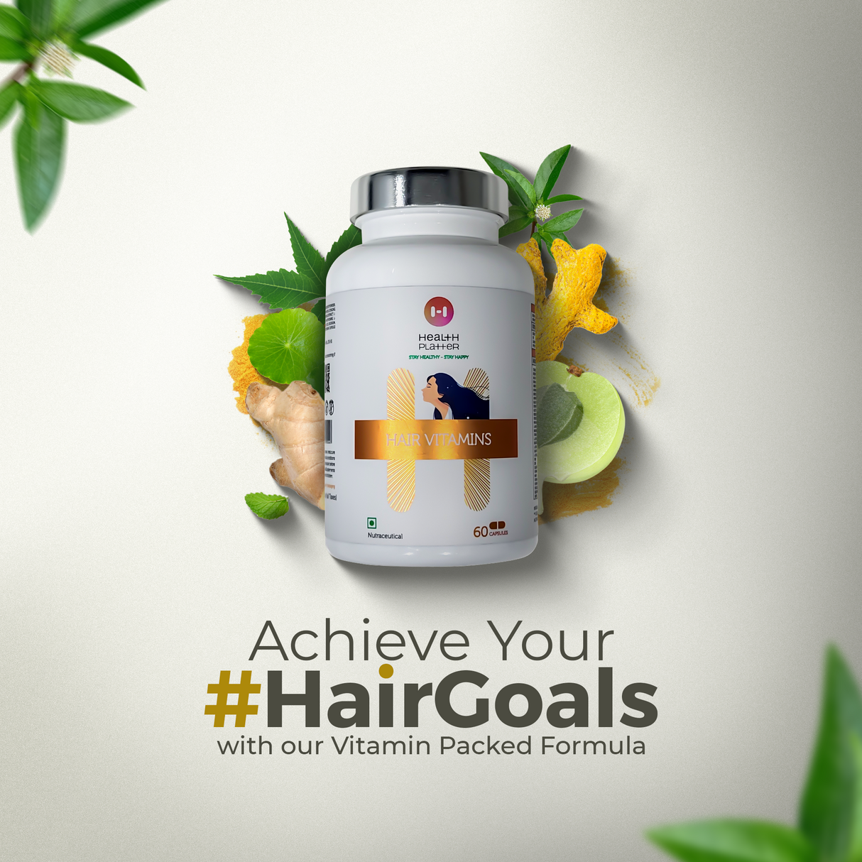 Health Platter Hair Vitamins Capsules