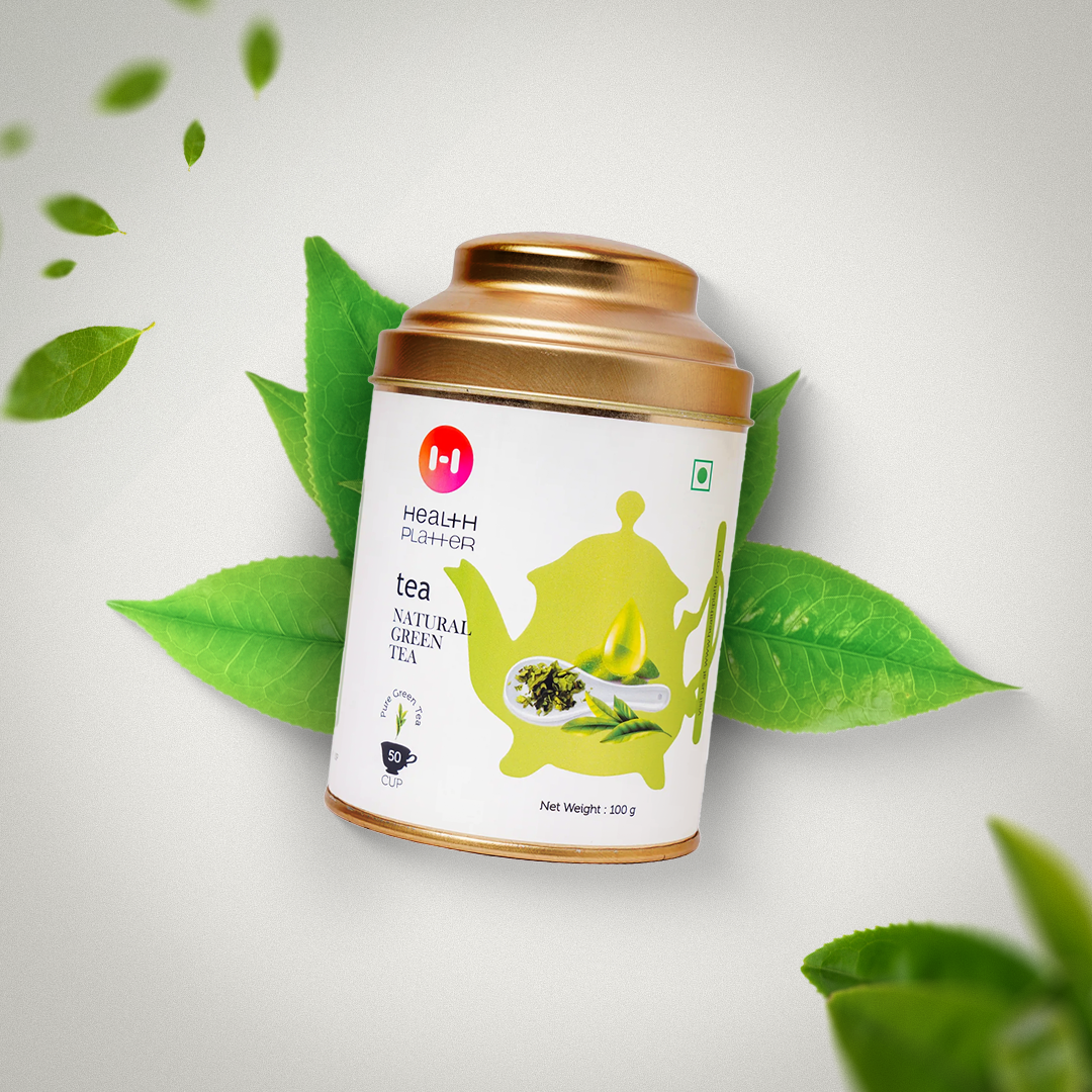 Health Platter Natural Green Tea Wholeleaf Tea